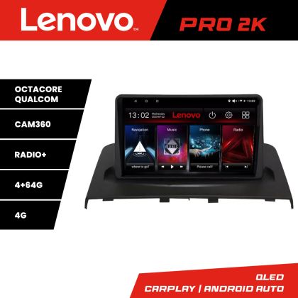 Navigáció Land Rover Freelander 2007-2015 Android rádió gps internet 8 magos QLED 2K 4+64 360 Lenovo