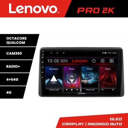 Navigáció Opel Movano Renault Master 2020- Android rádió gps internet 8 magos QLED 2K 4+64 360 Lenovo v1