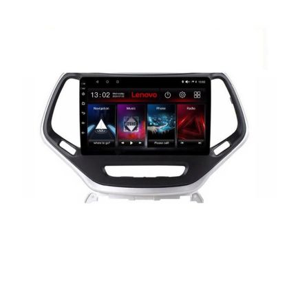 Navigáció Jeep Cherokee 2014-2019 Lenovo Kit-248 8 magos QLED 2K 8+256 360 Android Waze USB Internet Navigáció Youtube Rádió