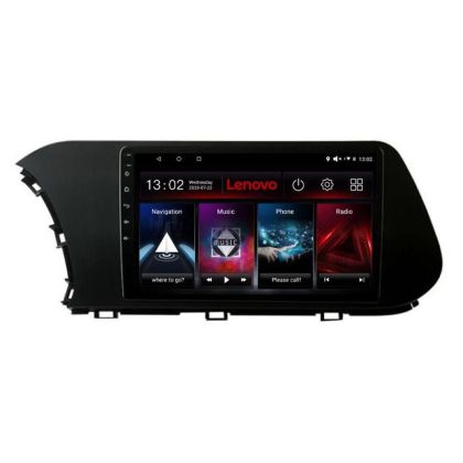 Navigáció Hyundai I20 2020 - Lenovo Kit-i20 8 magos QLED 2K 8+256 360 Android Waze USB Internet Navigáció Youtube Rádió