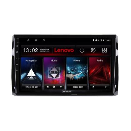 Navigáció Skoda Kodiaq Lenovo Kit-KODIAQ 8 magos QLED 2K 8+256 360 Android Waze USB Internet Navigáció Youtube Rádió
