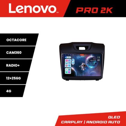 Navigatie Isuzu D-Max  Lenovo Kit-2234 8 core QLED 2K 12+256 360 Android Waze USB Navigatie Internet Youtube Radio