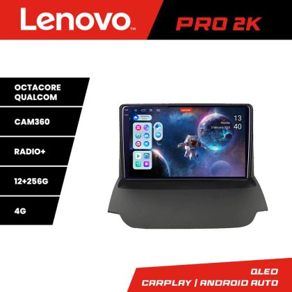 Navigáció Ford Ecosport 2013-2016 Lenovo Kit-232 8 magos QLED 2K 12+256 360 Android Waze USB Internet Navigáció Youtube Rádió