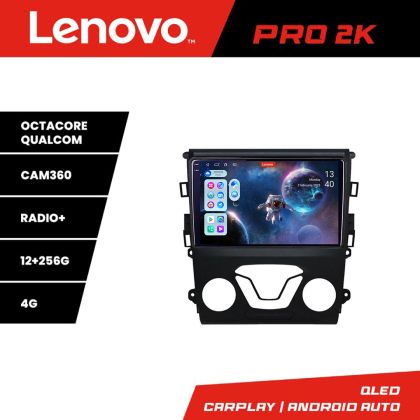 Navigáció Ford Mondeo 2013-2020 Lenovo Kit-377 8 magos QLED 2K 12+256 360 Android Waze USB Internet Navigáció Youtube Rádió