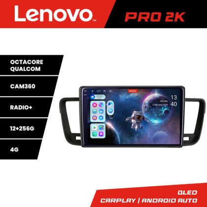Navigáció Peugeot 508 Lenovo Kit-5637 8 magos QLED 2K 12+256 360 Android Waze USB Internet Navigáció Youtube Rádió