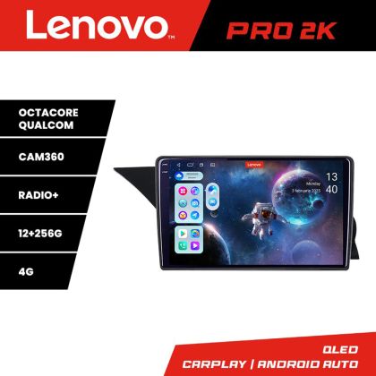 Navigáció Mercedes GLK 2012-2015 NTG4.5 Lenovo Kit-GLK 8 magos QLED 2K 12+256 360 Android Waze USB Internet Navigáció Youtube Rádió