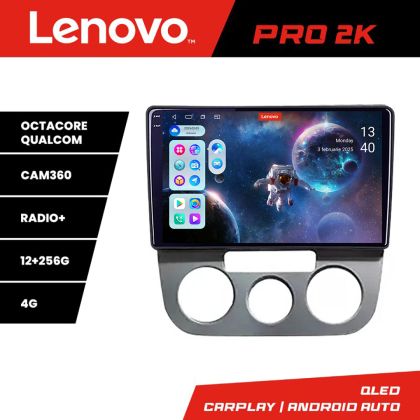 Navigáció VW Golf 5 2004-2010 manuális klíma Android rádió gps internet 8 magos QLED 2K 12+256 360 Lenovo