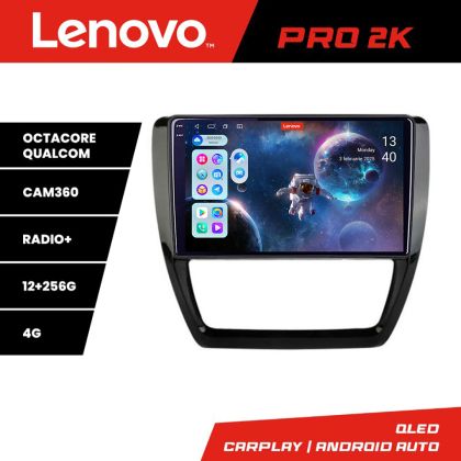 Navigáció VW Jetta 2011-2018 Lenovo Kit-JETLenovo Kit-15 8 magos QLED 2K 12+256 360 Android Waze USB Internet Navigáció Youtube Rádió