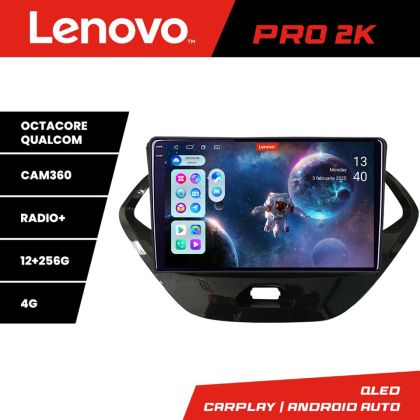 Navigáció Ford KA 2015-2020 Android rádió gps internet 8 magos QLED 2K 12+256 360 Lenovo