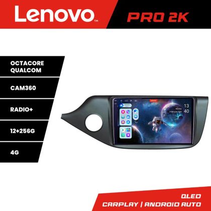 Navigáció Kia Ceed 2012-2018 Lenovo Kit-KI39 8 magos QLED 2K 12+256 360 Android Waze USB Internet Navigáció Youtube Rádió