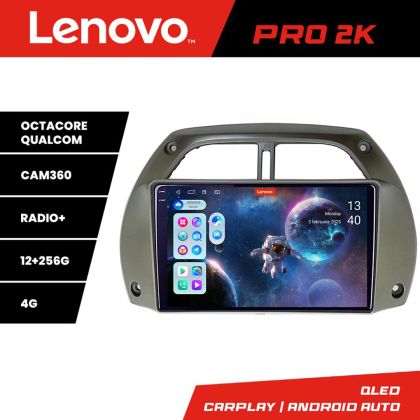 Navigáció Toyota Rav 4 2000-2004 Android rádió gps internet 8 magos QLED 2K 12+256 360 Lenovo