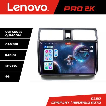 Navigáció Suzuki Swift 2003-2010 Lenovo Kit-SWIFT 8 magos QLED 2K 12+256 360 Android Waze USB Internet Navigáció Youtube Rádió