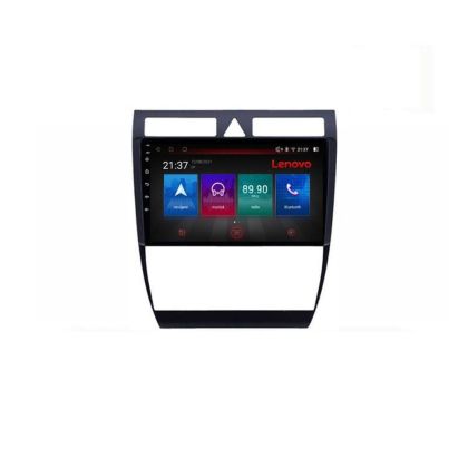 Navigáció Audi A6 négymagos Lenovo Kit-102 8 magos QLED Qualcomm 4+64 360 Android Waze USB internet navigáció Youtube rádió