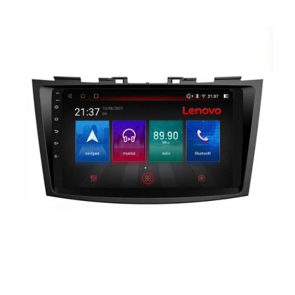 Navigáció Suzuki Swift 2010-2017 Lenovo Kit-179 8 magos QLED Qualcomm 4+64 360 Android Waze USB Internet Navigáció Youtube Rádió