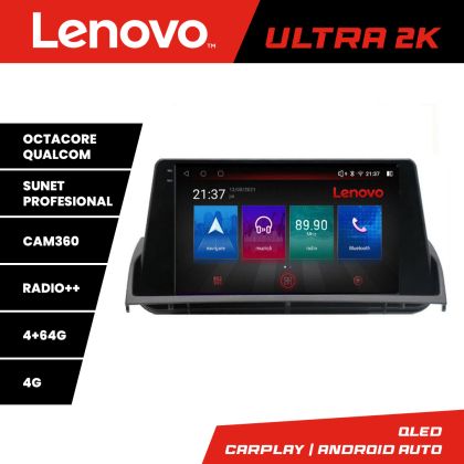 Navigáció Mazda 6 2013-2017 Lenovo Kit-223 8 magos QLED Qualcomm 4+64 360 Android Waze USB Internet Navigáció Youtube Rádió