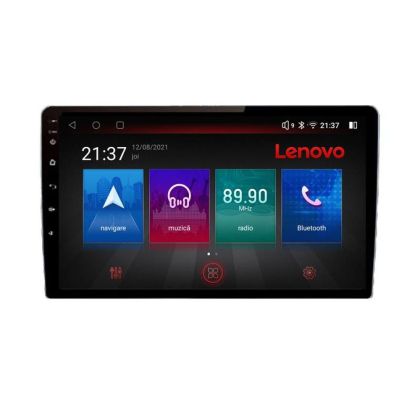 Navigáció Peugeot 307 Lenovo Kit-307 8 magos QLED Qualcomm 4+64 360 Android Waze USB Internet Navigáció Youtube Rádió