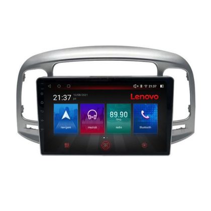 Navigáció Hyundai Accent 2006-2012 Lenovo Kit-ACCENT 8 magos QLED Qualcomm 4+64 360 Android Waze USB Internet Navigáció Youtube Rádió