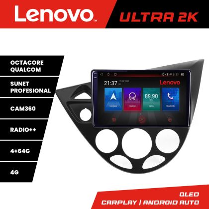 Navigáció Ford Focus 1 1998-2004 Android rádió gps internet 8 magos QLED Qualcomm 4+64 360 Lenovo