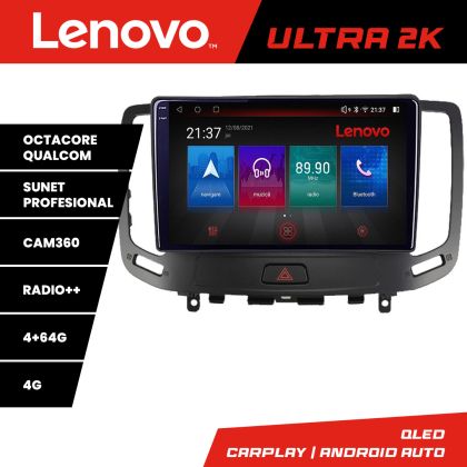 Navigáció Infiniti G35 G37 2006-2013 Android rádió gps internet 8 magos QLED Qualcomm 4+64 360 Lenovo