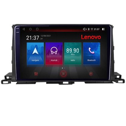 Navigatie Toyota Highlander 2013-2018 Android radio gps internet 8 core QLED Qualcomm 4+64 360 Lenovo