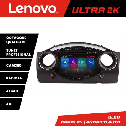 Mini Navigáció 2004-2006 között Android rádió gps internet 8 magos QLED Qualcomm 4+64 360 Lenovo