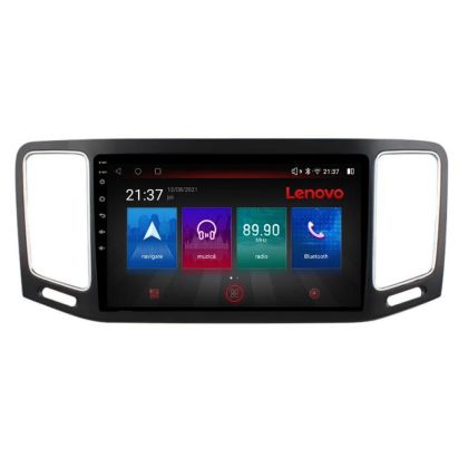 Navigáció VW Sharan 2011-2020 Lenovo Kit-SHARAN 8 magos QLED Qualcomm 4+64 360 Android Waze USB Internet Navigáció Youtube Rádió