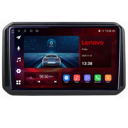 Navigáció Suzuki Ignis 2016- M-IGNIS16 Octa Core Android Rádió Bluetooth GPS WIFI/4G DSP 2K 8+128GB 360 Toslink