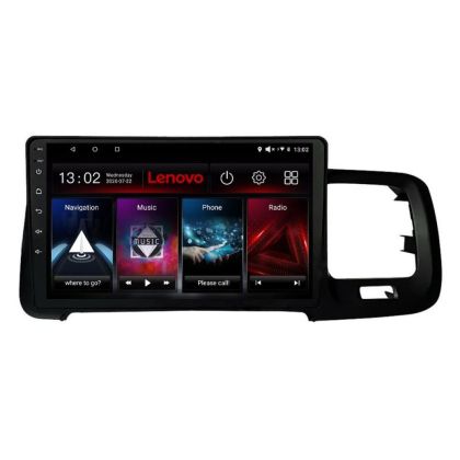 Navigáció Volvo S60 2008-2014 Lenovo Kit-s60-08 8 magos QLED 2K 8+256 360 Android Waze USB Internet Navigáció Youtube Rádió