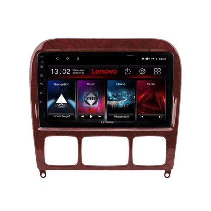 Navigáció Mercedes S-osztály 1998-2005 Lenovo Kit-220 4+64 GB Android Waze USB Internet Navigáció Youtube Rádió