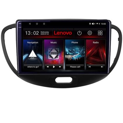 Navigatie Hyundai I10 2007-2013 Android radio gps internet 4+64 Lenovo