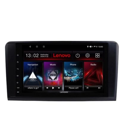 Navigáció Mercedes ML GL Lenovo Kit-213 8 magos 6+128 GB Android Waze USB Internet Navigáció Youtube Rádió