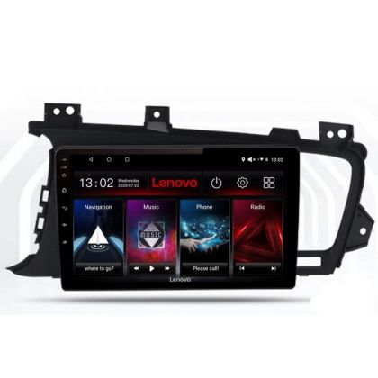 Navigatie Kia Optima 2011-2013 Lenovo Kit-091 8 core QLED 2K 4+64 360 Android Waze USB Navigatie Internet Youtube Radio