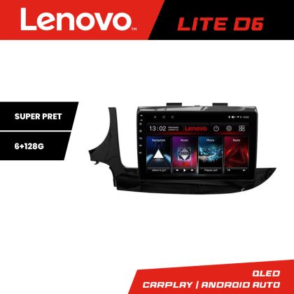 Navigáció Opel Mokka 2016- Lenovo Kit-MOKKA2 8 magos 6+128 GB Android Waze USB Internet Navigáció Youtube Rádió v1