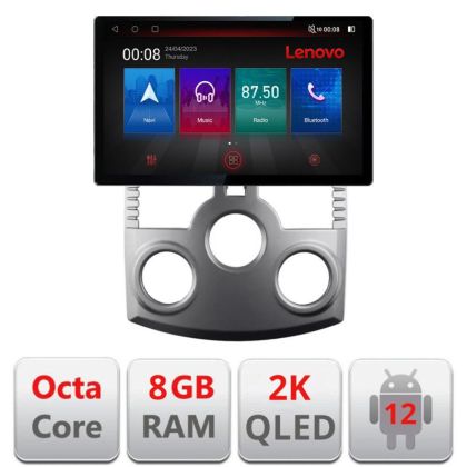 Navigáció Daihatsu Terios 2006-2016, 2K QLED képernyő 13", Octacore, 8 GB RAM, 128 GB HDD, 4G, 360°, DSP, Carplay, Bluetooth