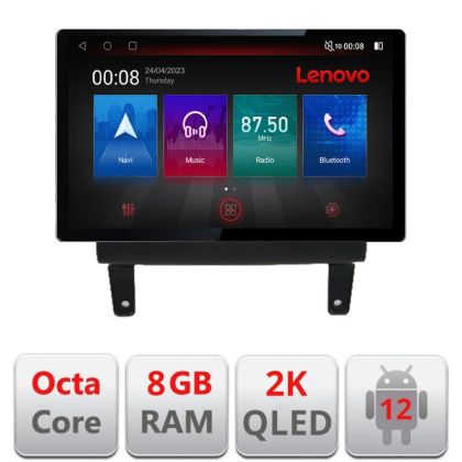 Navigáció Opel Meriva 2010-2017, 2K QLED 13", Octacore, 8 GB RAM, 128 GB HDD, 4G, 360°, DSP, Carplay, Bluetooth