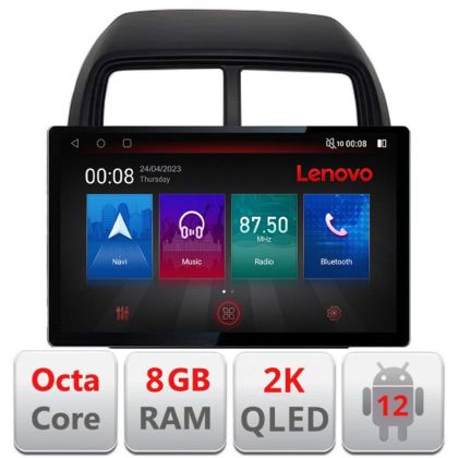 Navigatie Mitsubishi ASX 2017-2021 model facelift, Ecran 2K QLED 13",Octacore,8Gb RAM,128Gb Hdd,4G,360,DSP,Carplay,Bluetooth