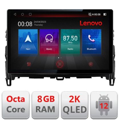 Navigáció Mitsubishi Eclipse Cross 2017 - Ecran 2K QLED 13", Octacore, 8 GB RAM, 128 GB HDD, 4G, 360°, DSP, Carplay, Bluetooth