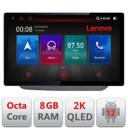 Navigáció Seat Altea 2005-2014 Kijelző 2K QLED 13", Octacore, 8Gb RAM, 128Gb HDD, 4G, 360, DSP, Carplay, Bluetooth