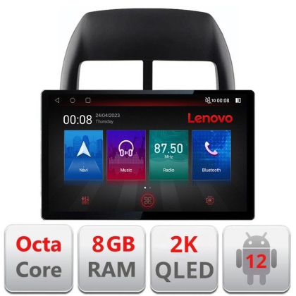 Mistubishi ASX N-026 navigáció 13" 2K 8+128 Android Waze USB navigáció 4G 360 Toslink Youtube rádió készlet-