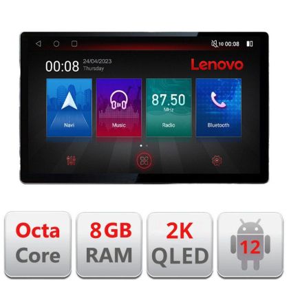 Navigáció Peugeot 308 négymagos N-038 képernyő 13" 2K 8+128 Android Waze USB navigáció 4G 360 Toslink Youtube Rádiók