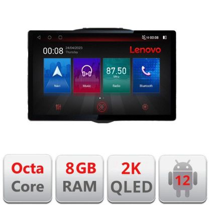 Navigáció Chevrolet Cruze N-045 képernyő 13" 2K 8+128 Android Waze USB navigáció 4G 360 Toslink Youtube Rádió KÉSZLET-