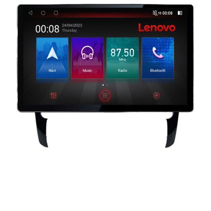 Navigáció Porsche Cayenne 2002-2011 N-443 képernyő 13" 2K 8+128 Android Waze USB Navigáció 4G 360 Toslink Youtube