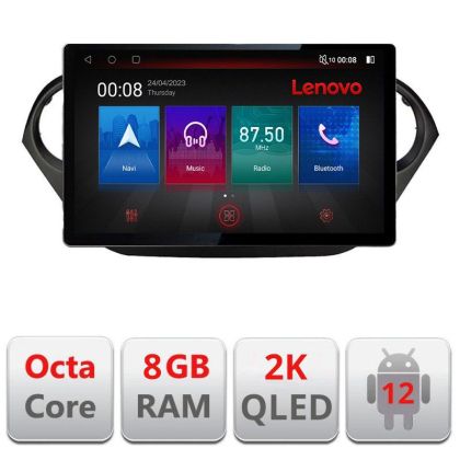 Navigatie Hyundai I10 2013-2019 N-HY38 ecran 13" 2K 8+128 Android Waze USB Navigatie 4G 360 Toslink Youtube Rad