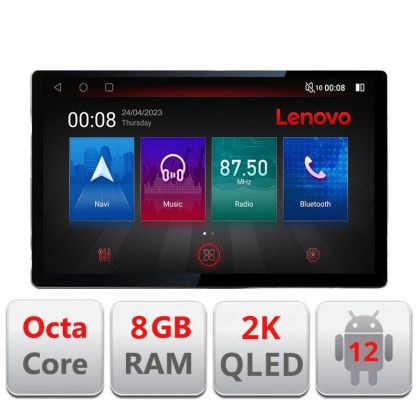 Navigáció Hyundai I30 2011-2016 képernyő 13" 2K 8+128 Android Waze USB navigáció 4G 360 Toslink Youtube Rádió KÉSZLET-