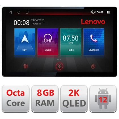 Navigáció Suzuki Kizashi 2009-2015 N-KIZASHI képernyő 13" 2K 8+128 Android Waze USB Navigáció 4G 360 Toslink Youtube