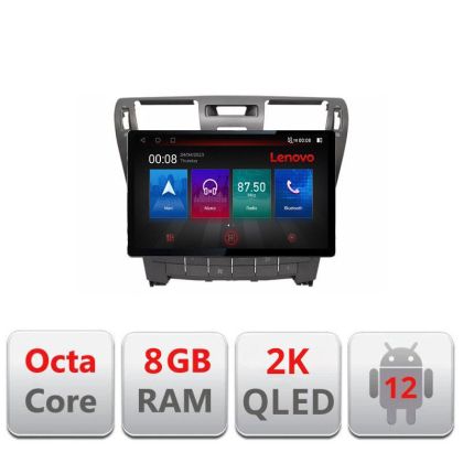 Navigáció Lexus LS 2006-2010 képernyő 13" 2K 8+128 Android Waze USB navigáció 4G 360 Toslink Youtube Rádió KIT-LS