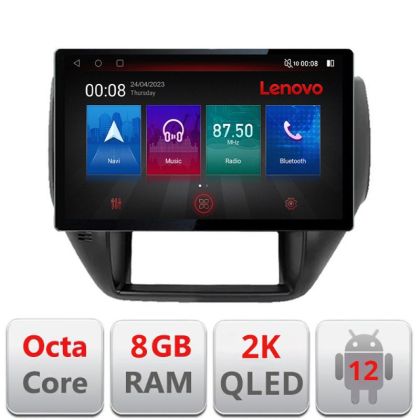 Navigatie Nissan Patrol 2005-2011 ecran 13" 2K 8+128 Android Waze USB Navigatie 4G 360 Toslink Youtube Radio KIT-patrol+E