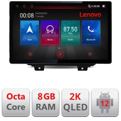 Navigáció Jeep Wrangler 2018- N-WRANGLER képernyő 13" 2K 8+128 Android Waze USB Navigáció 4G 360 Toslink Youtube R