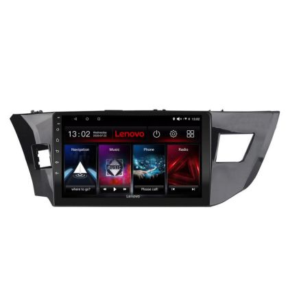 Navigáció Toyota Corolla 2013-2017 Lenovo Kit-470 4+64 GB Android Waze USB Internet Navigáció Youtube Rádió