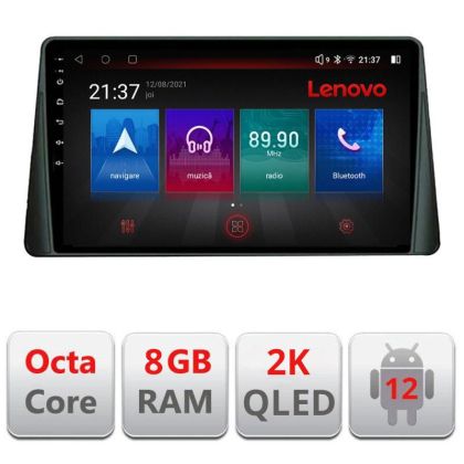 Navigatie Ford Focus 4 Kuga 2018-2023 Octa Core Android Radio Bluetooth GPS WIFI/4G DSP 2K 8+128GB 360 Toslink RESIGILAT